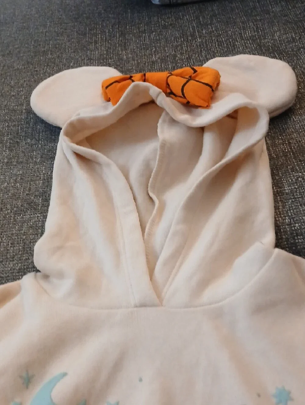 Disney Girls Halloween Tutu Hoodie Dress with Bow - Picture 5 of 7